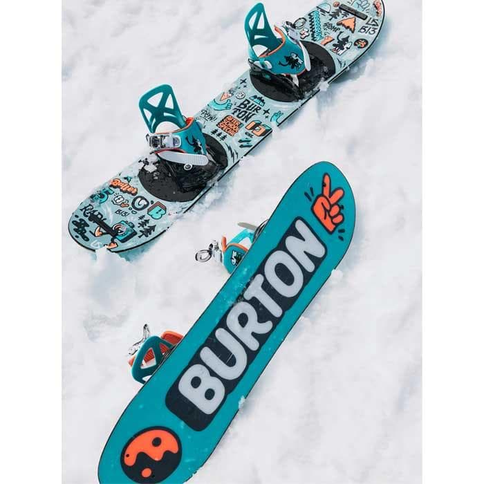 バートン キッズ スノーボード板 ビンディングセットBURTON90センチ