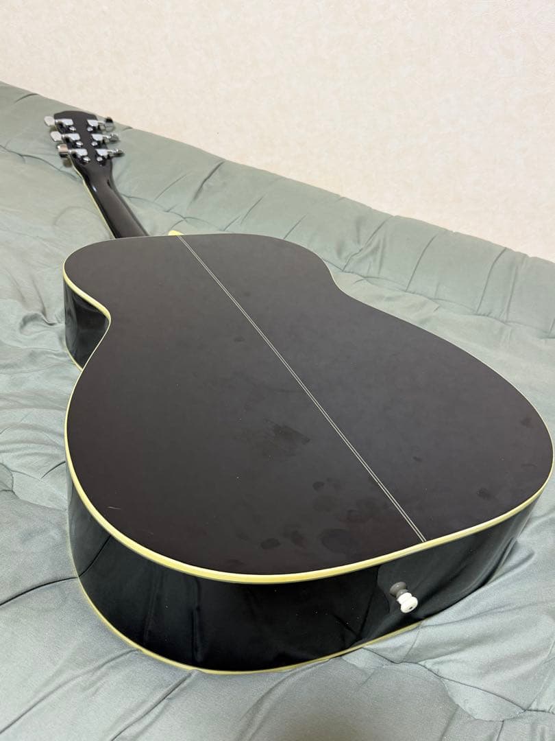 出会った時が最後のチャンス！トップ単板Morris F-12BLK美品