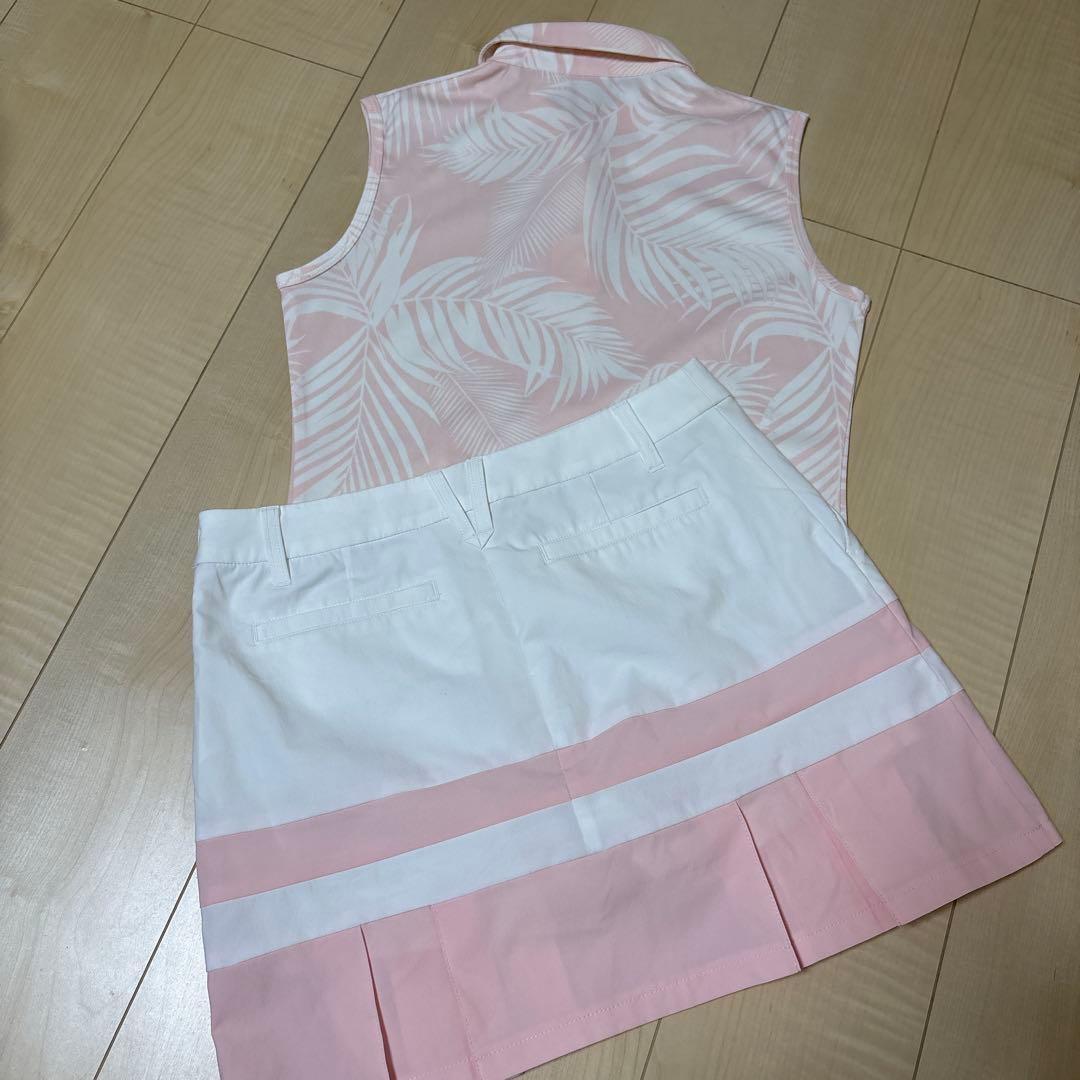 デサント　DESCENTE ポロシャツ　スカート　2点セット Lサイズ　春夏美品