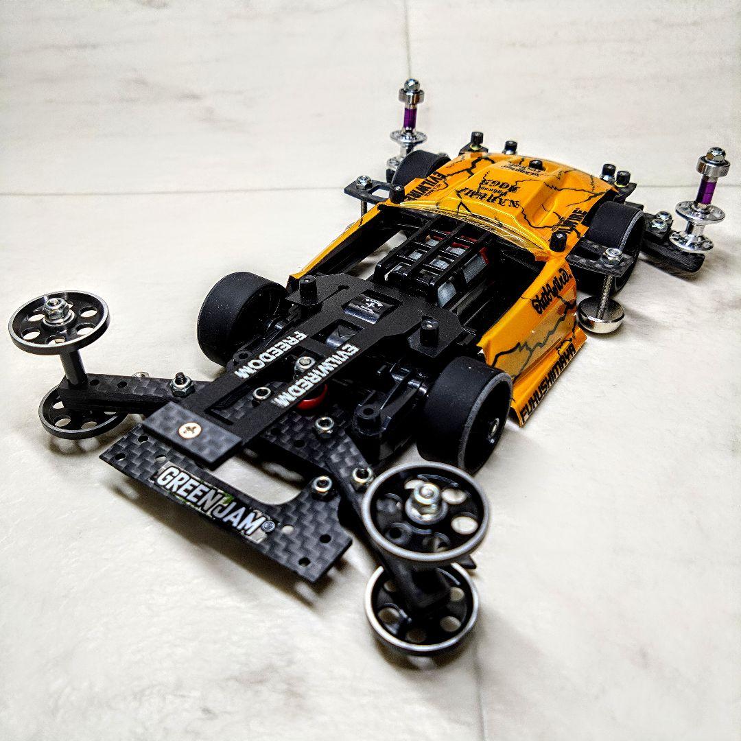 ミニ四駆　完成品　ラウディーブル　MSフレキ　ROWDYBULL