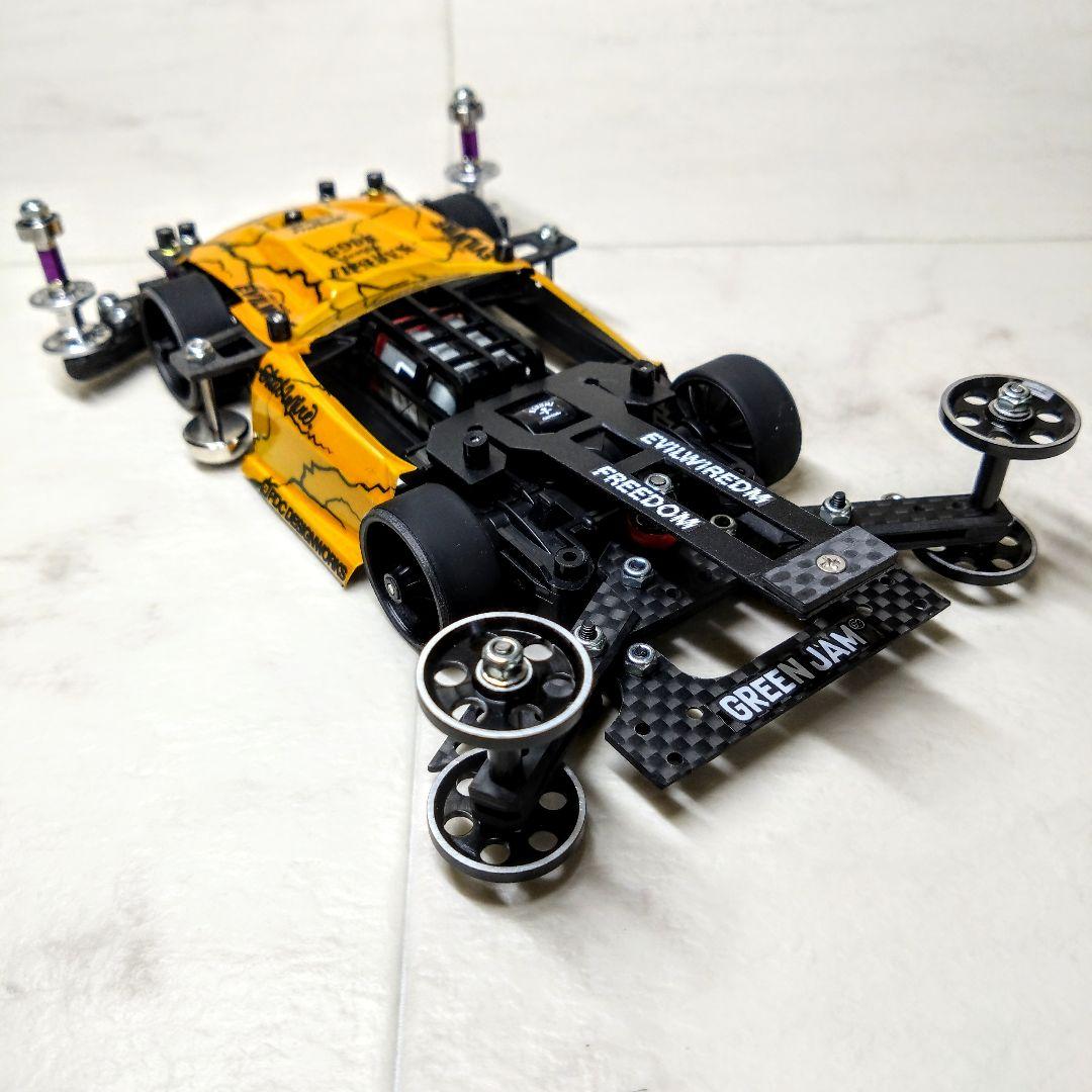 ミニ四駆　完成品　ラウディーブル　MSフレキ　ROWDYBULL