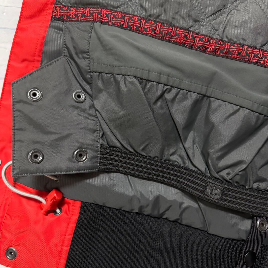 バートン BURTON スノボウェア デカワッペン レッド L
