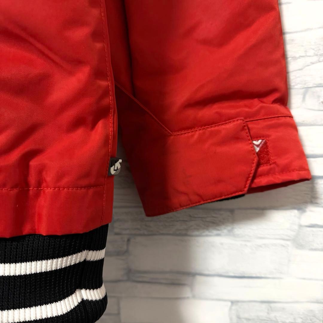 バートン BURTON スノボウェア デカワッペン レッド L