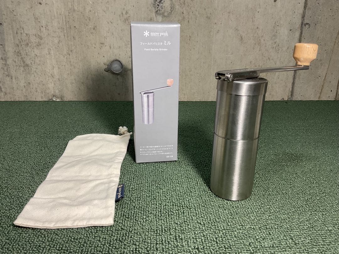 極美品 フィールドバリスタ ミル ＆ ドリッパー スノーピーク