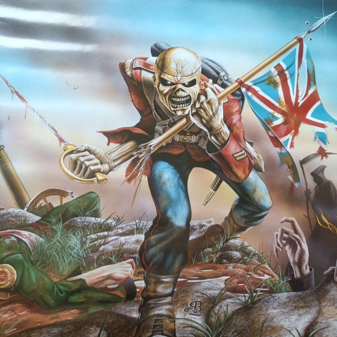 IRON MAIDEN ポスター “The Trooper” 1984年