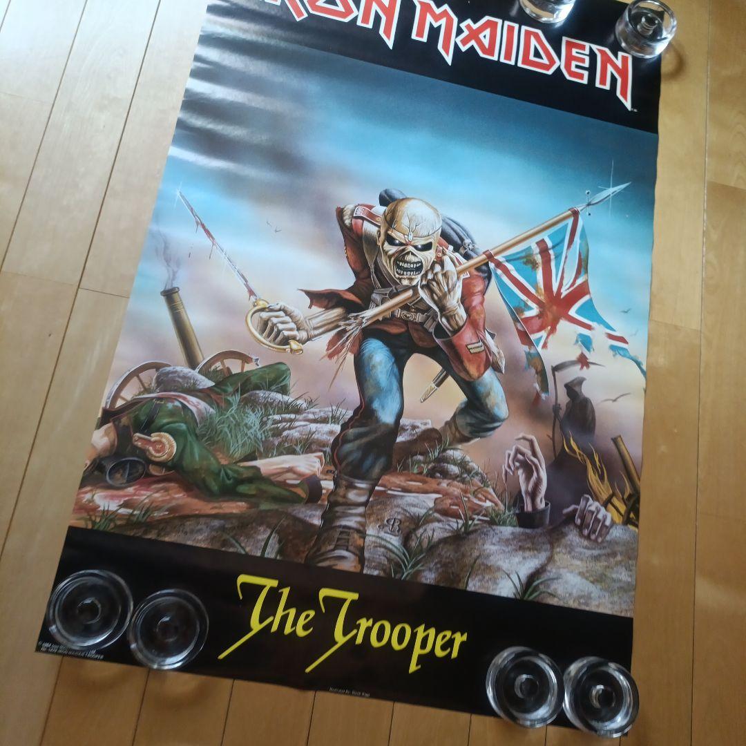 IRON MAIDEN ポスター “The Trooper” 1984年