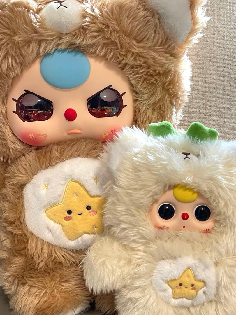 Babythree　1000%　くま親子　オイル目