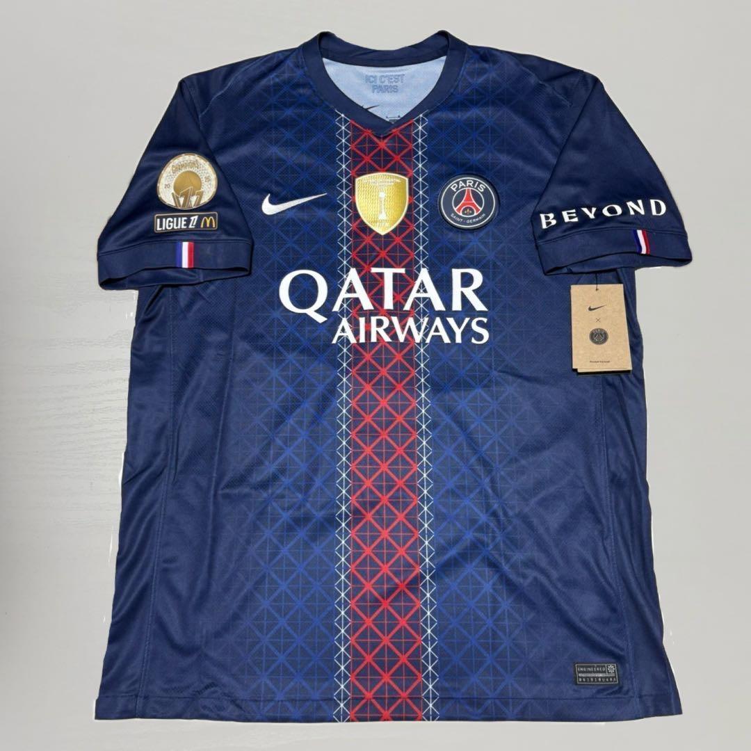 日本未対応 BEYOND 入り　PSG パリ市内公式ストア購入　クヴァラツヘリア