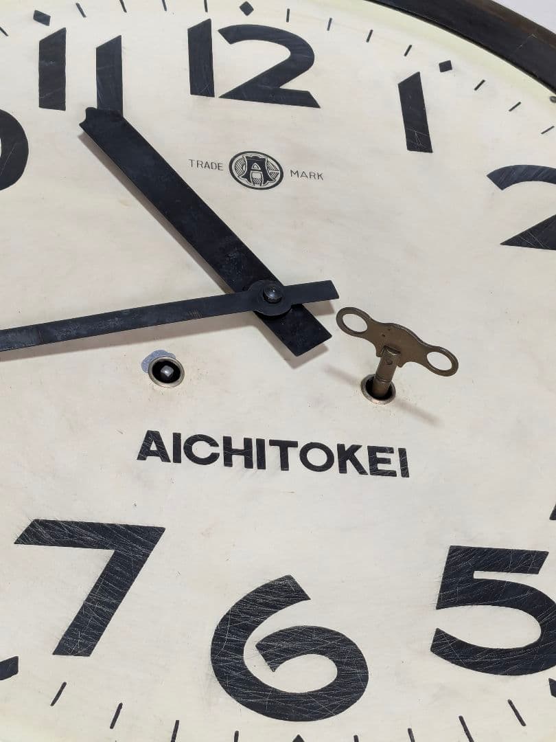 AICHITOKEI ゼンマイ 時計 振り子 掛け時計 ボンボン時計 ジャンク品