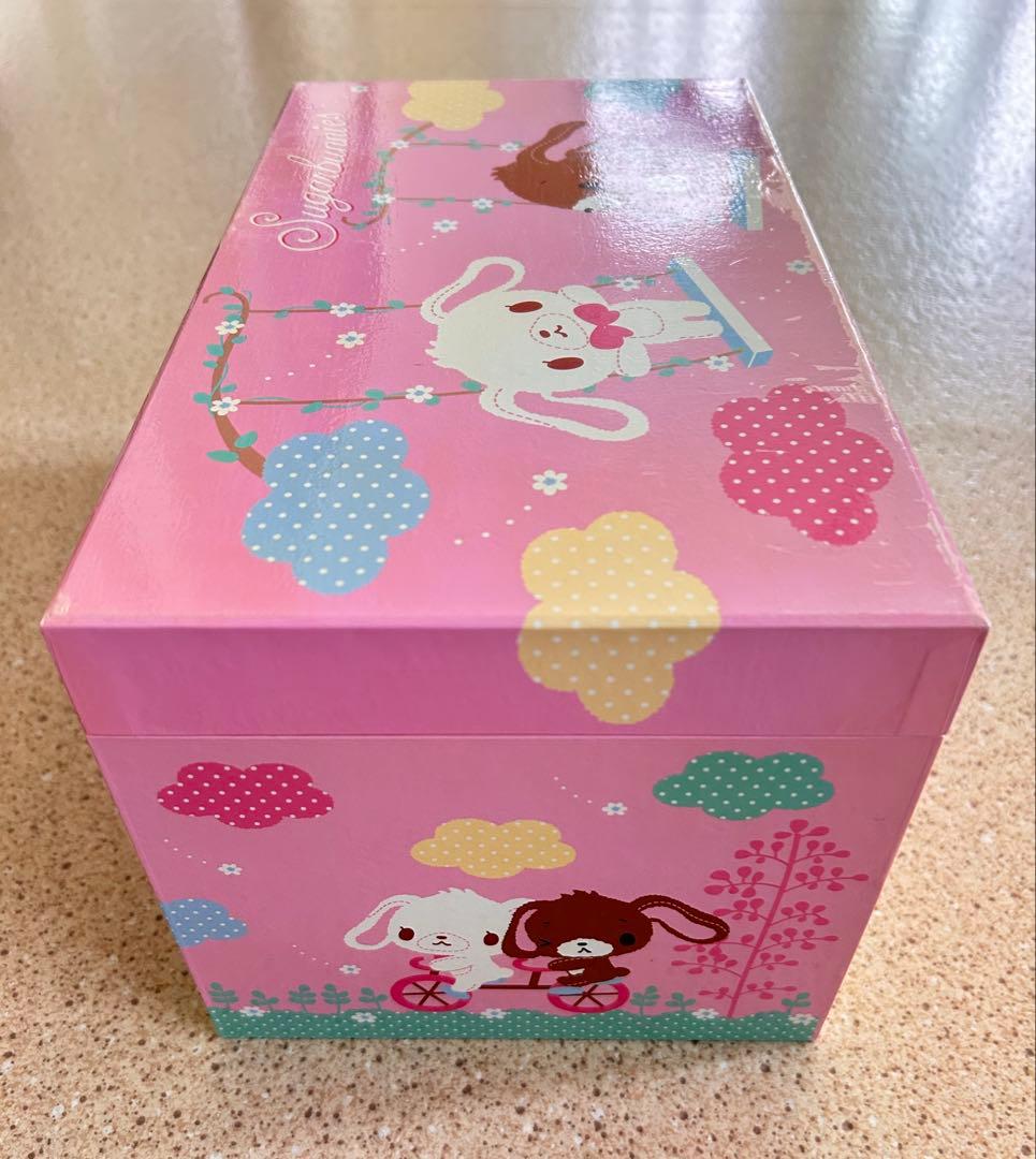 シュガーバニーズ　引き出し　ボックス&ペン11色セット　サンリオ　平成　レア