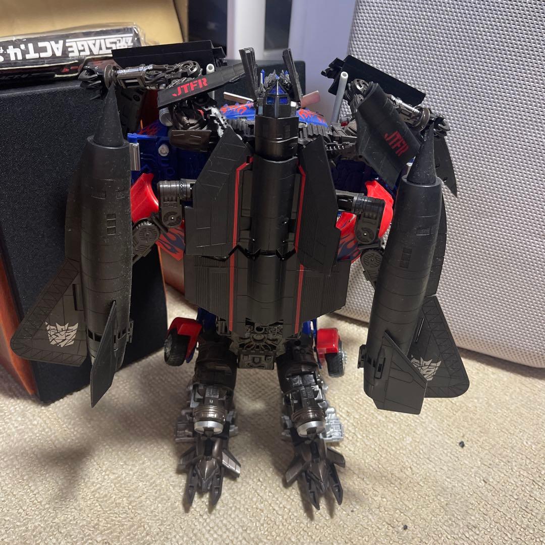 ジャンク扱いMB-11 オプティマスプライム + MB-16 ジェットファイアー
