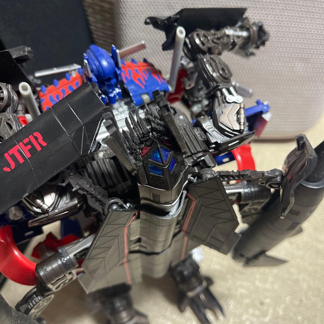 ジャンク扱いMB-11 オプティマスプライム + MB-16 ジェットファイアー