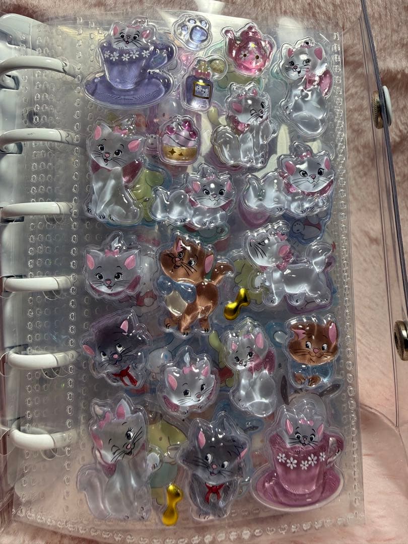 シール帳完成品　ボンボンドロップシール