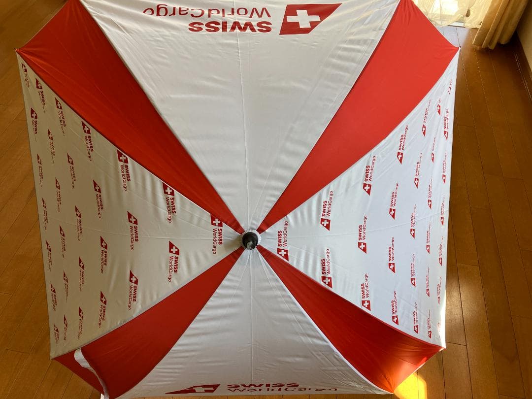 スイス航空　SWISS World Cargo　ゴルフ傘