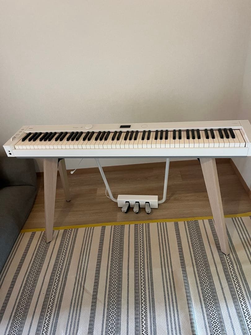 CASIO PX-S7000 23年製 ホワイト電子ピアノ 88鍵