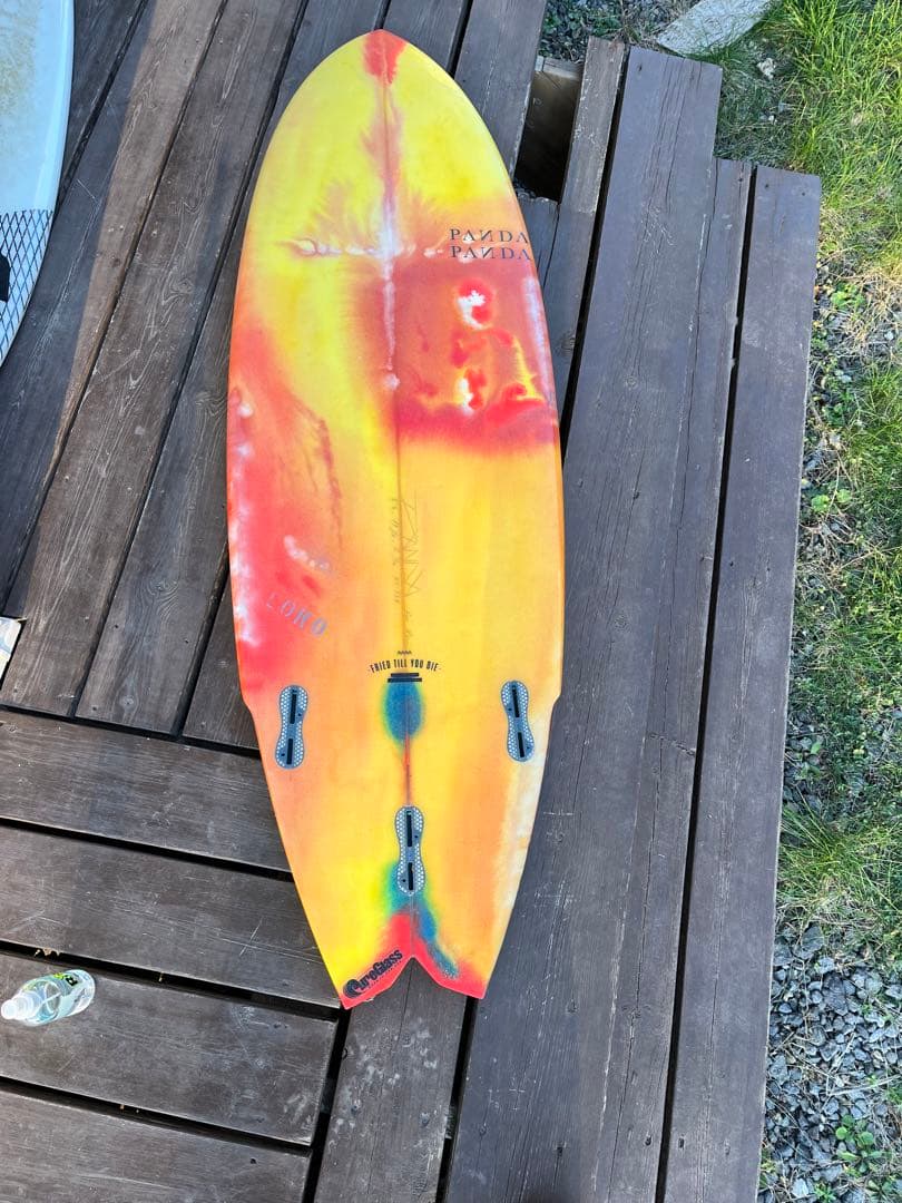 pandaサーフボード 5'5 値引き可