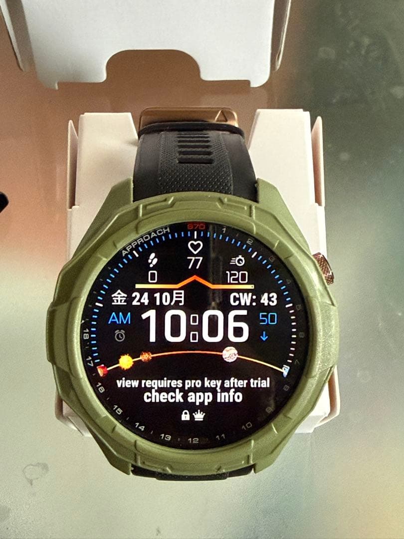 ラウンド用品・アクセサリー Garmin Approach S70 Black Bronze Edition