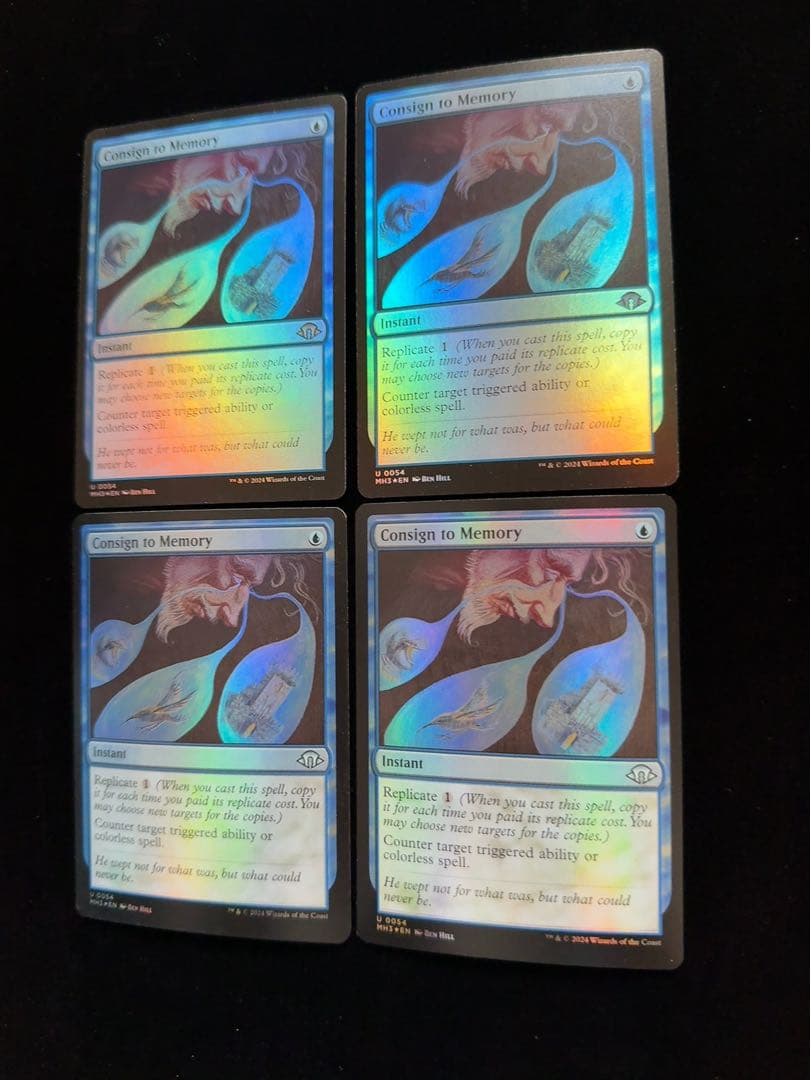 【foil】記憶の放　英語　4枚セット