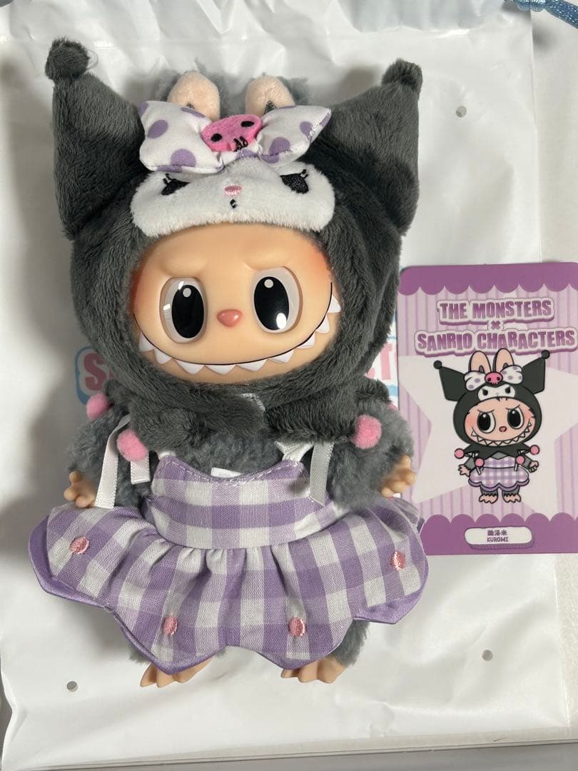 POP MART ラブブ×サンリオ　クロミちゃん　KUROMI