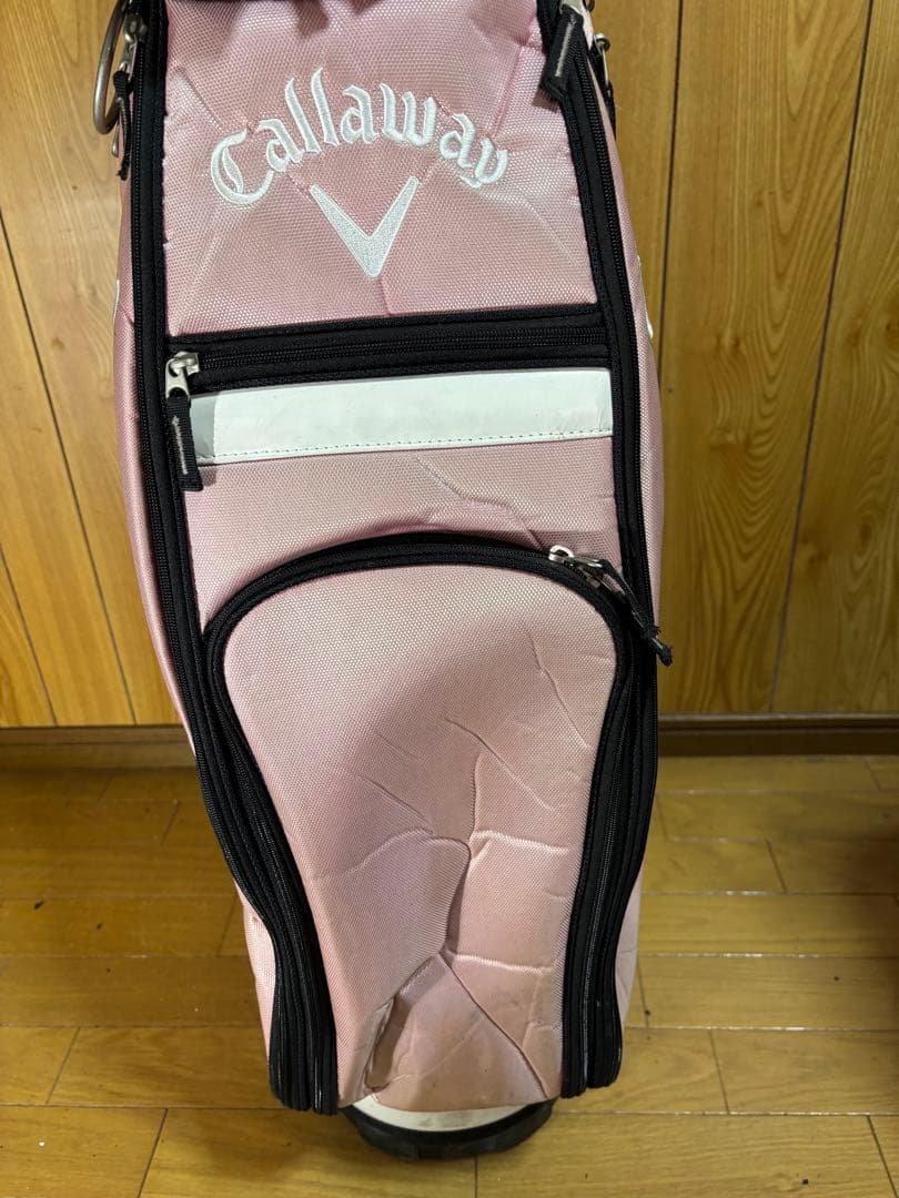 Callaway Solaire ゴルフバッグ ピンク/ホワイト