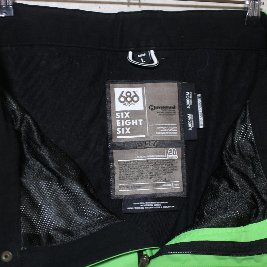【美品 高機能 珍色】ベンチレーション 8000mm【M】686 スノーパンツ