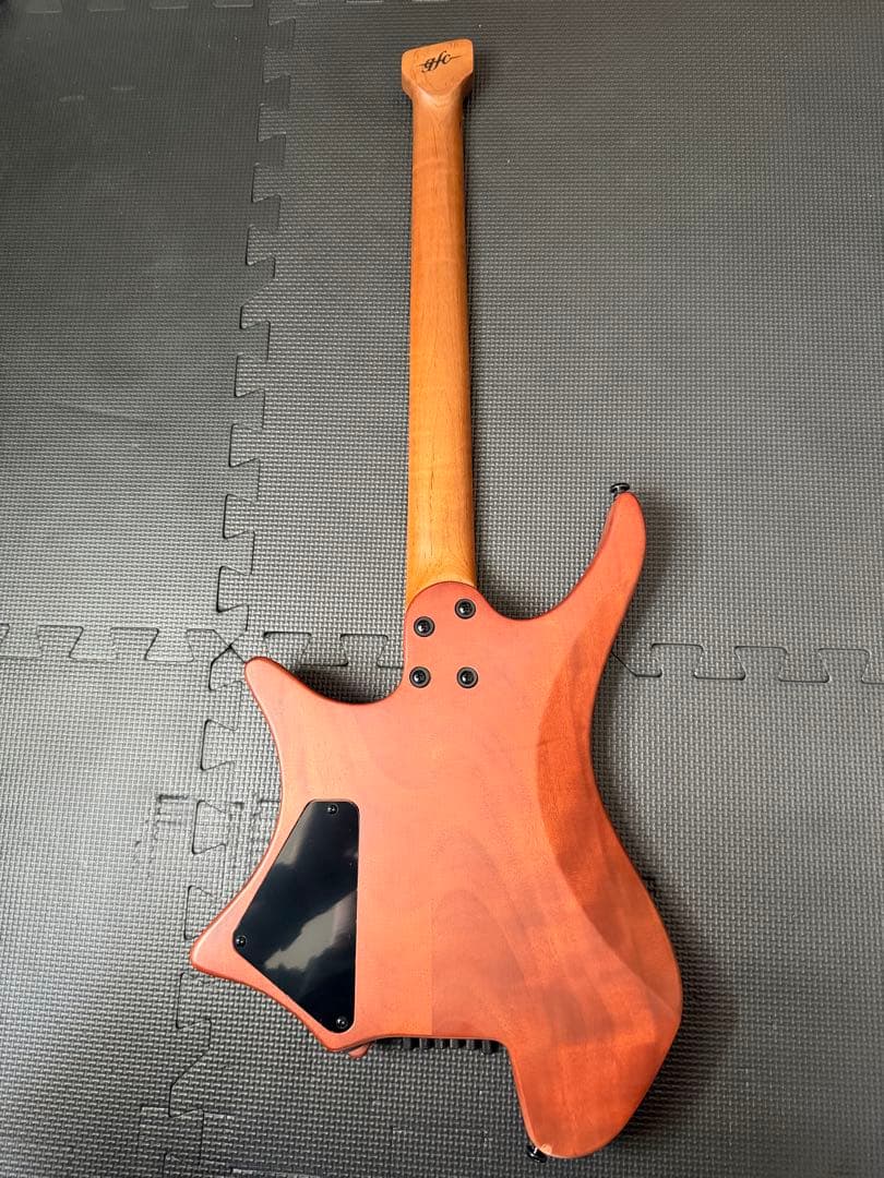 GFC GHL-300 ヘッドレスギター 美品 ステンレスフレット コイルタップ