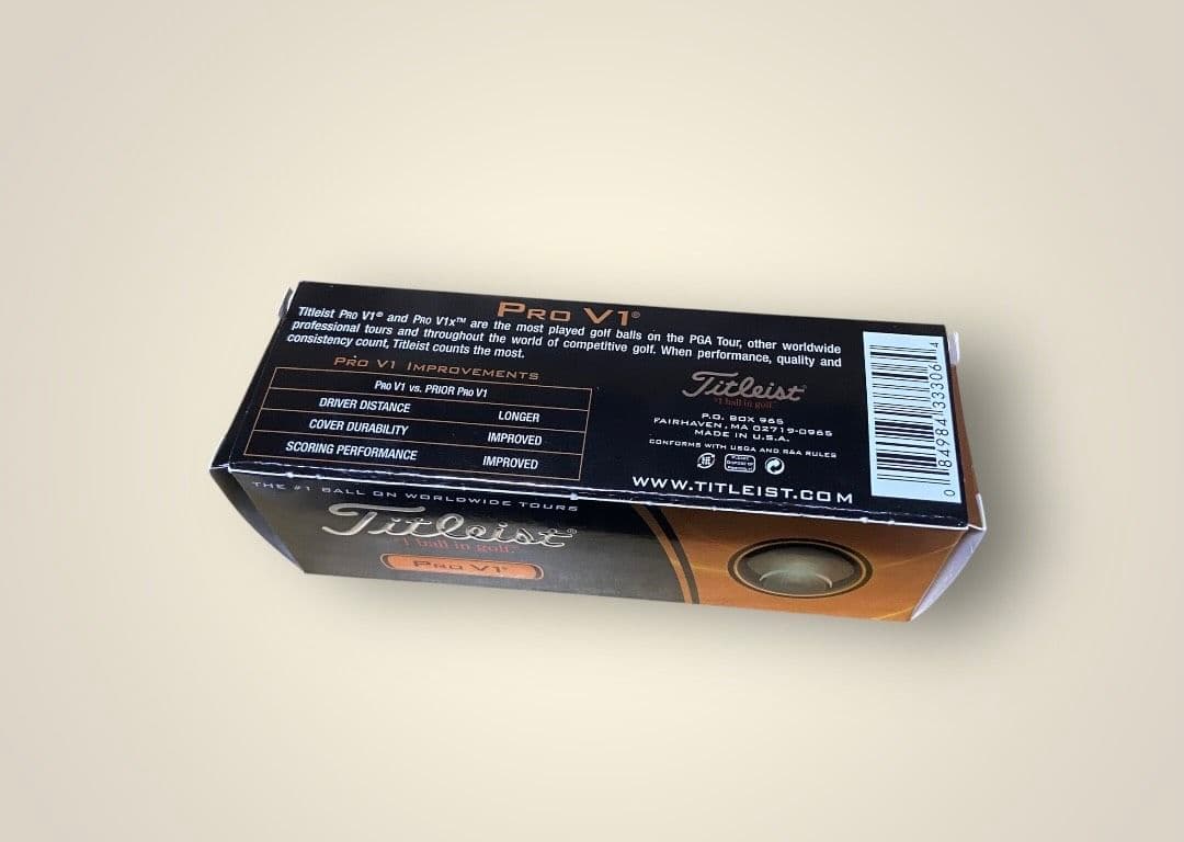 未使用 USA製　Titleist Pro V1 ゴルフボール 12個入り