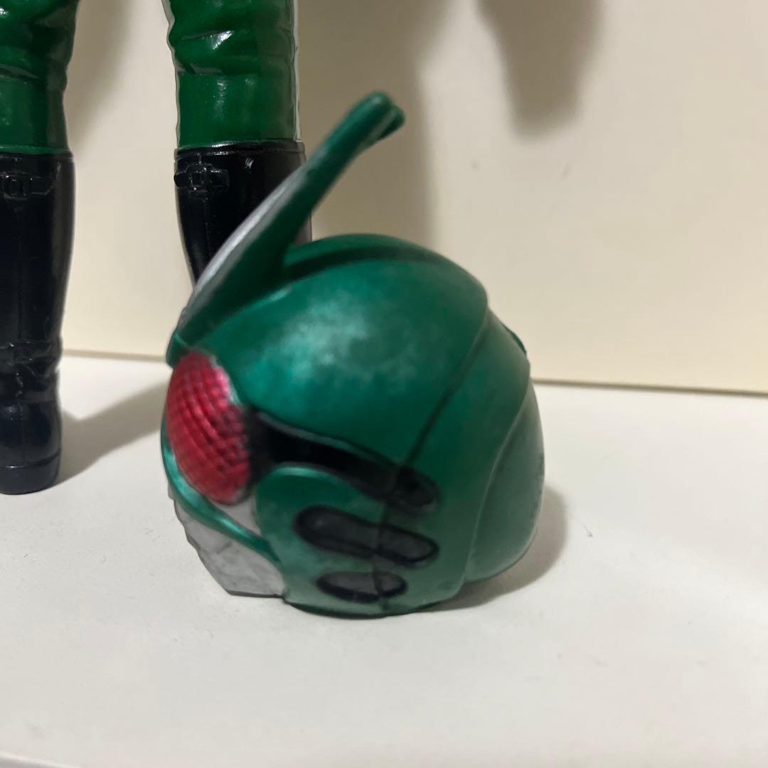 ポピー製 スカイライダー 面取れ 面替え ソフビ フィギュア