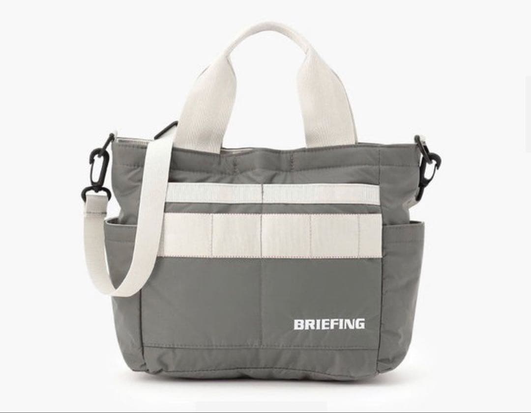 BRIEFING 2WAY CART TOTE CS グレー