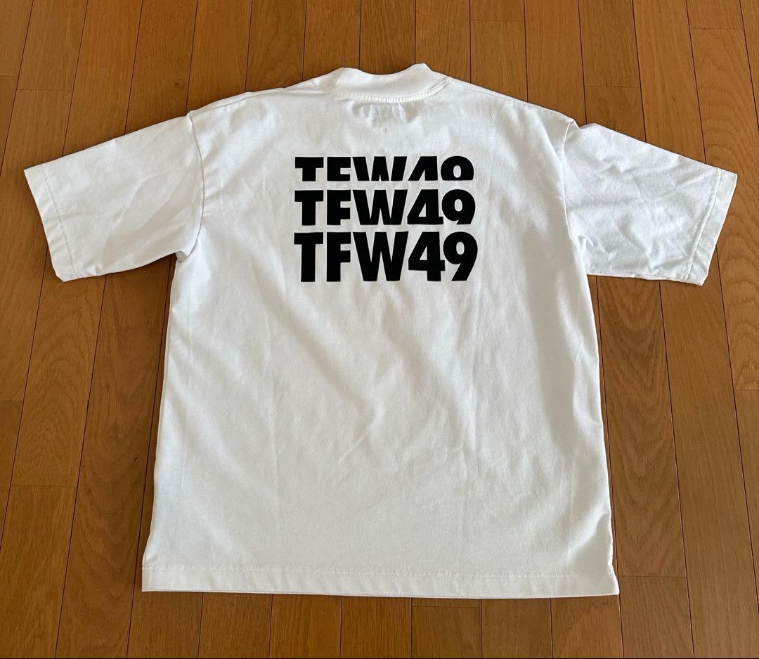 【美品】TFW49 モックネックシャツ　Sサイズ
