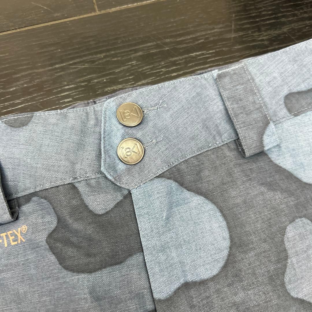 美品　バートン　AK ゴアテックス　カモフラ　CYCLIC PANT