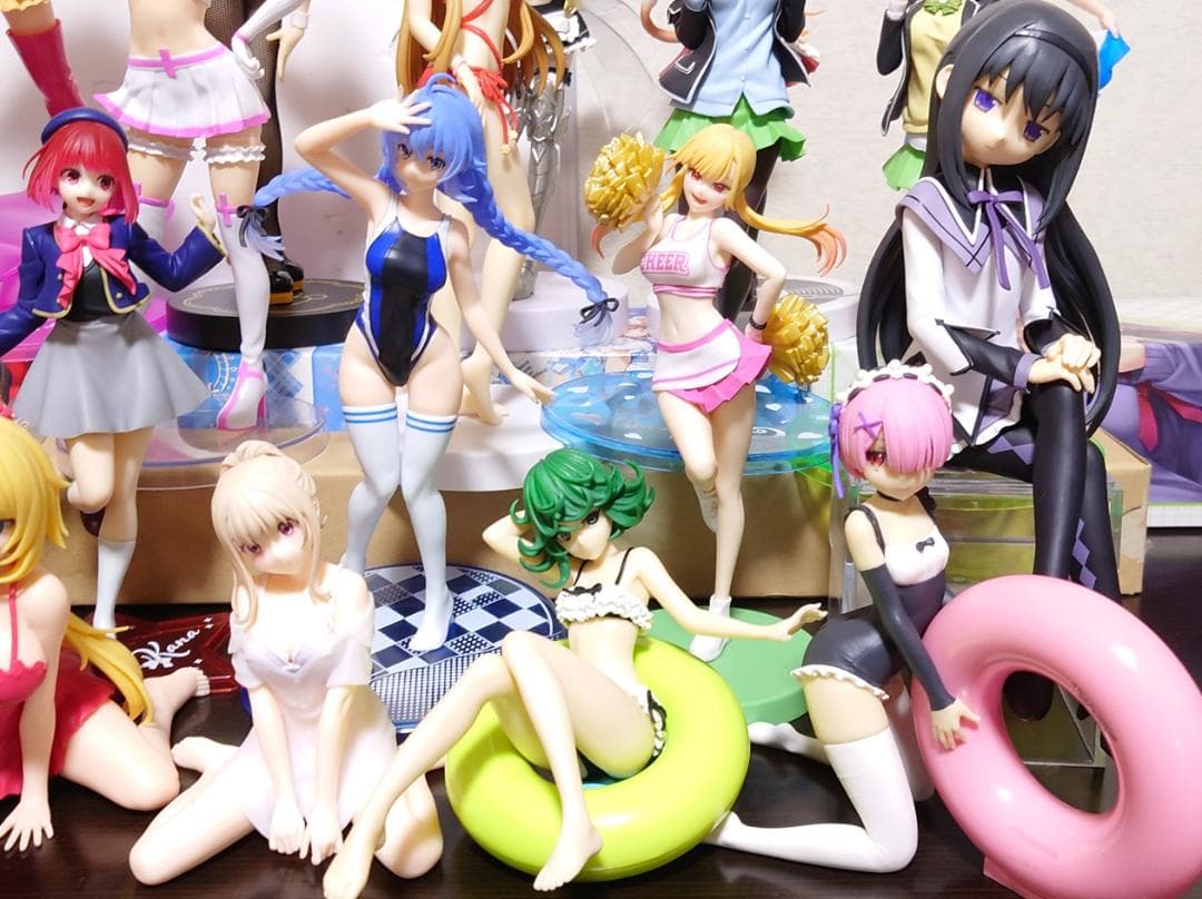 美少女フィギュア 20体 プライズフィギュア まとめ売り 箱無し アイ ルカ 他