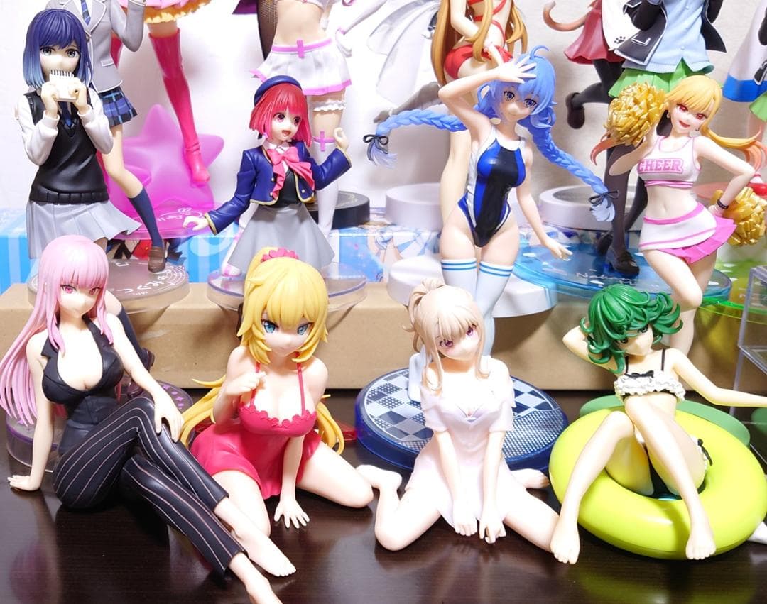 美少女フィギュア 20体 プライズフィギュア まとめ売り 箱無し アイ ルカ 他