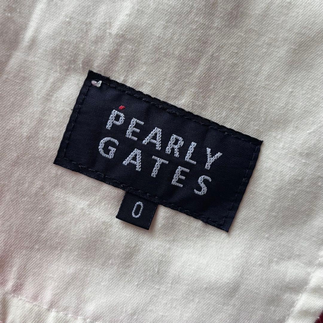 PEARLY GATES パーリーゲイツ ロングパンツ ロゴ にこちゃんワッペン