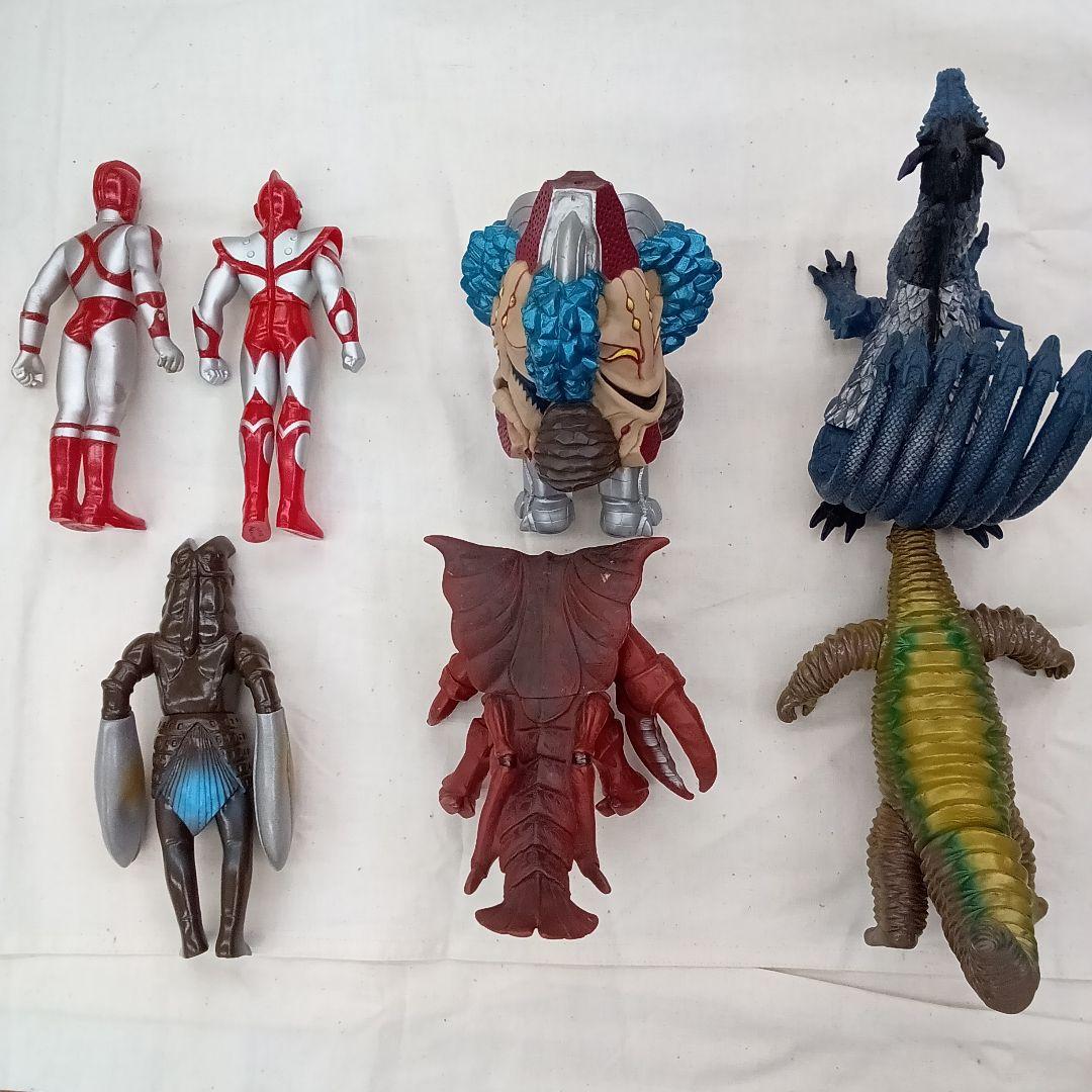 【OH259】ウルトラマン・怪獣 ソフビフィギュア 7体セット