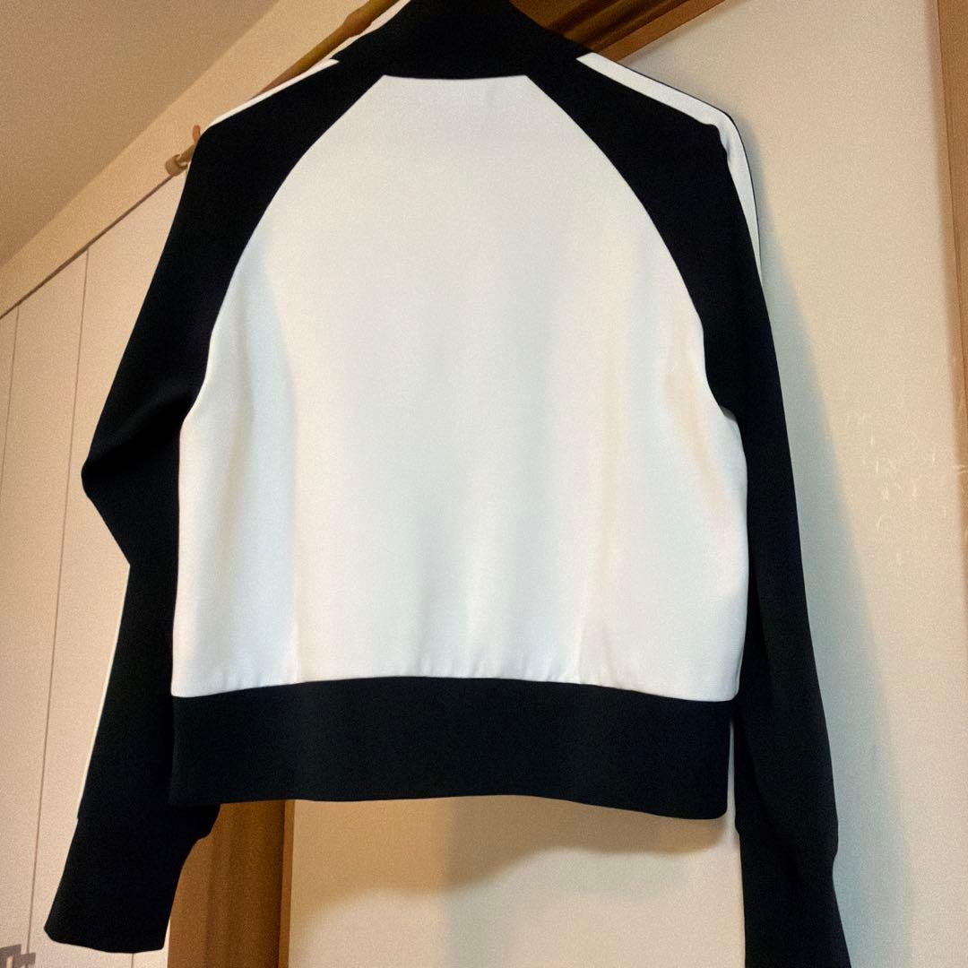 【美品】マリークワント バイカラーデザイントラックジャケット マリクワ