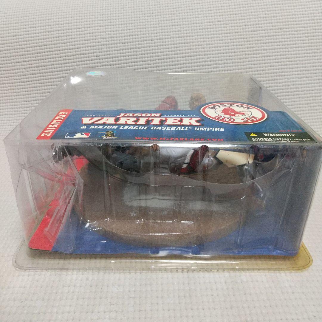 激レア MLB ジェイソン・バリテック＆審判 レッドソックス McFarlane