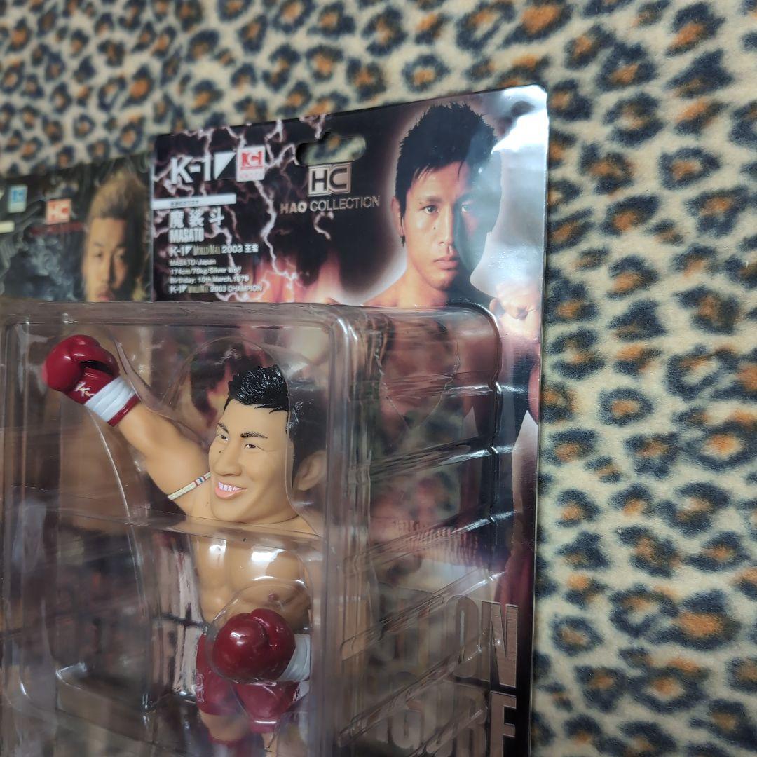 K-1 ボクシングフィギュア 武蔵　魔裟斗　ＨＡＯ ＣＯＬＬＥＣＴＩＯＮセット