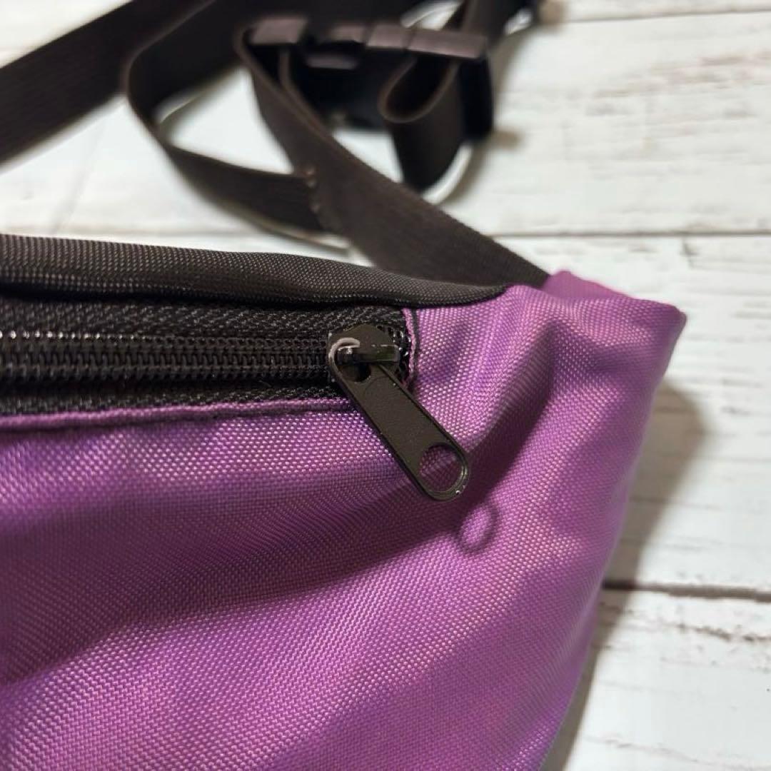 レア 90s VISION ウエストポーチ BUM BAG ビンテージ パープル