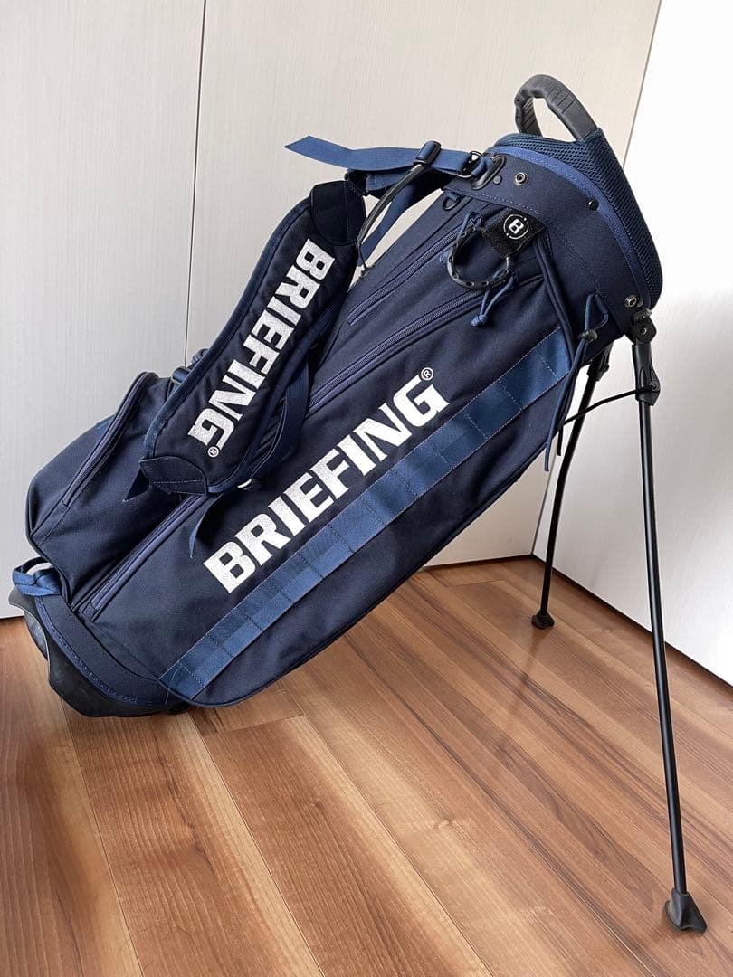 BRIEFING キャディバッグCR-4 ネイビー＋ヘッドカバー各種