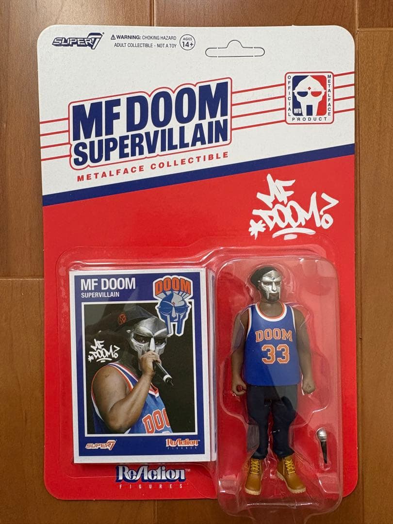 MF DOOM NYC SuperVillain ReAction フィギュア