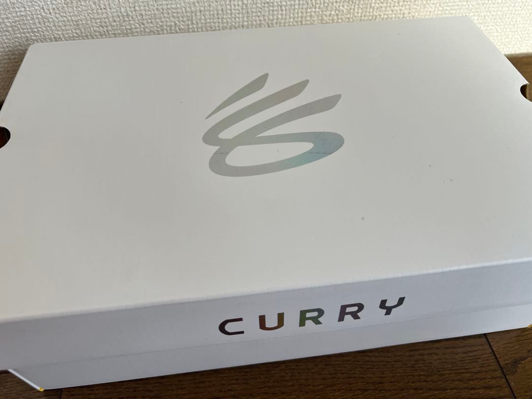 CURRY バスケットボールシューズ ブラック/レッド/オレンジ　27.0