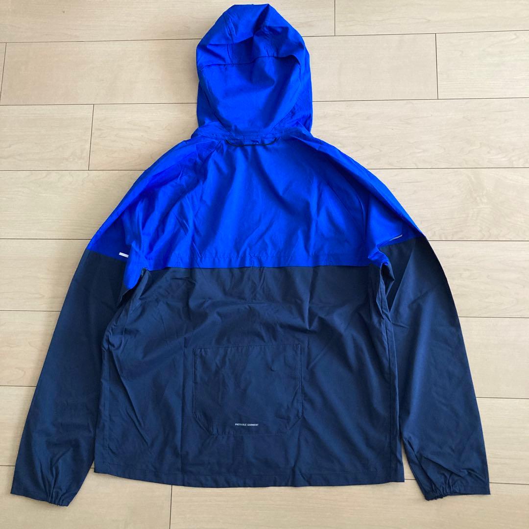 Nike ウィンドブレーカー ウィンドランナー　青/ネイビー　Lサイズ
