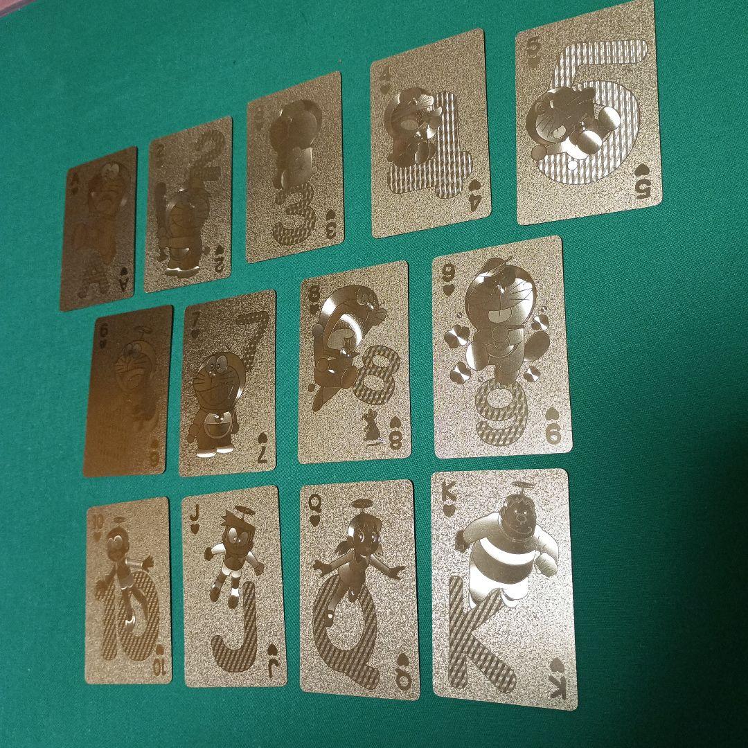 ドラえもん　黄金トランプ　【希少】