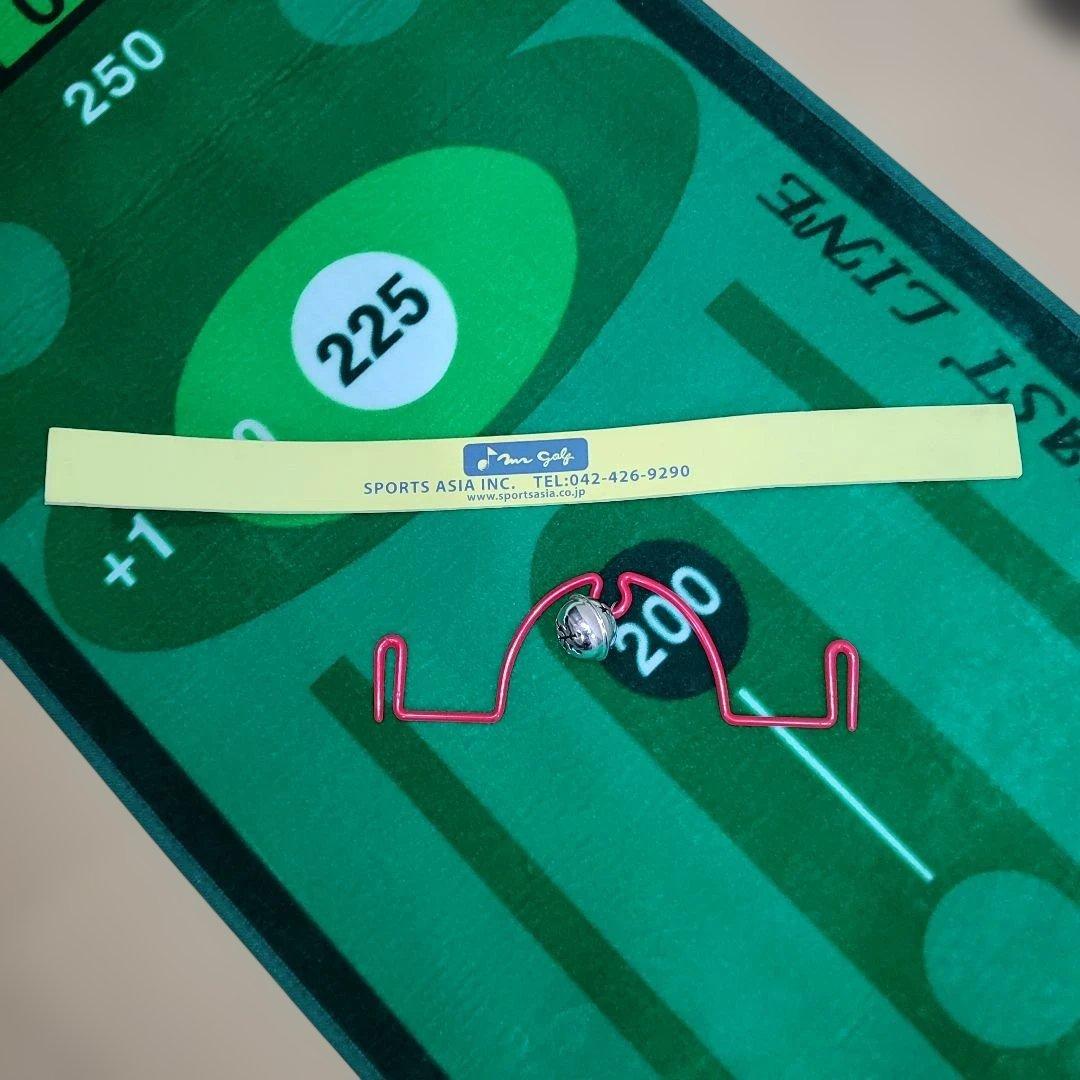 Mr Golf 高級パターマット取説、カバー付き