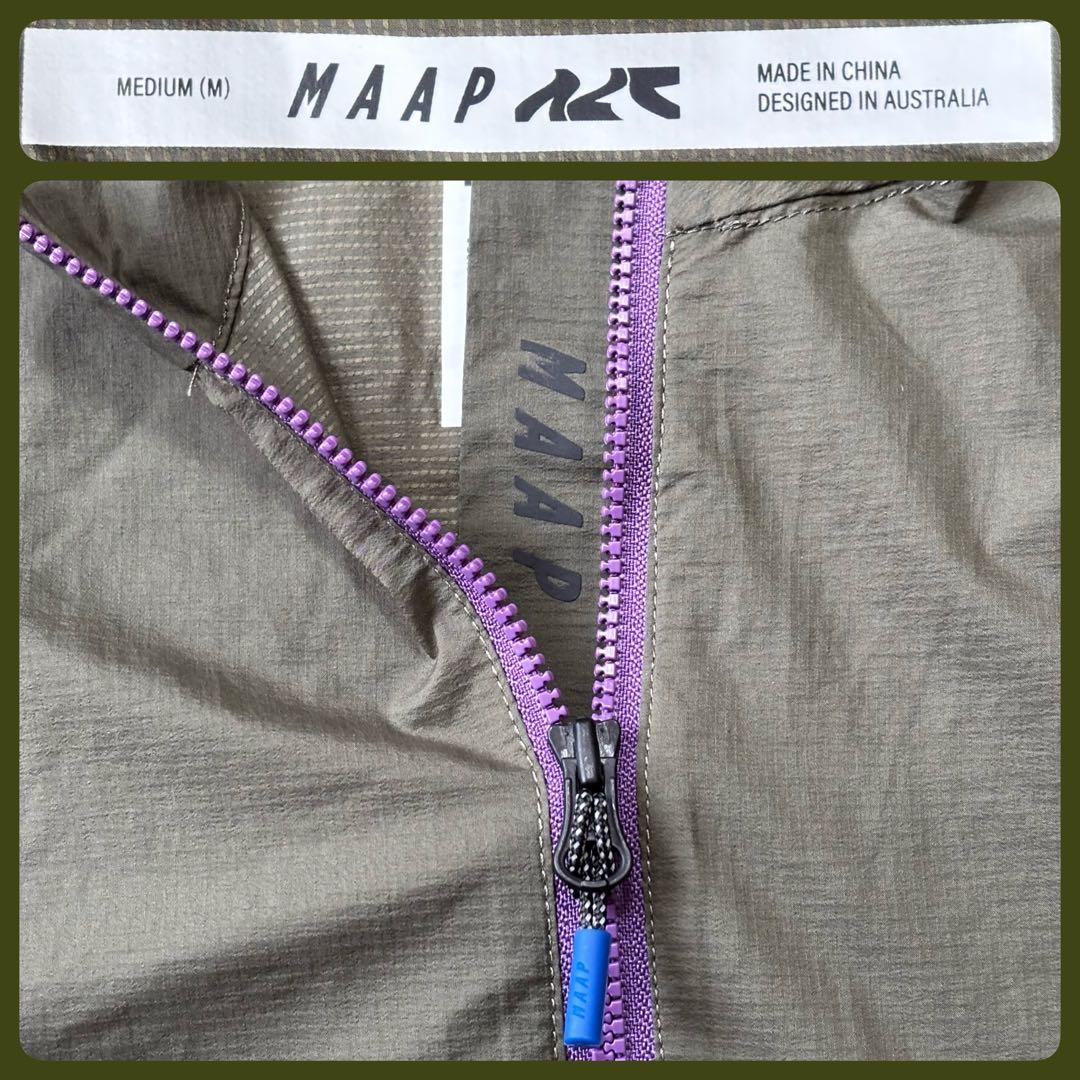  Alt_Road Wind Jacket メンズM 防風シェル カーキ