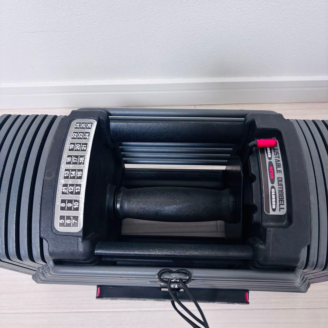 ②TOP FILM 可変式ブロックダンベルセット26kg×1個