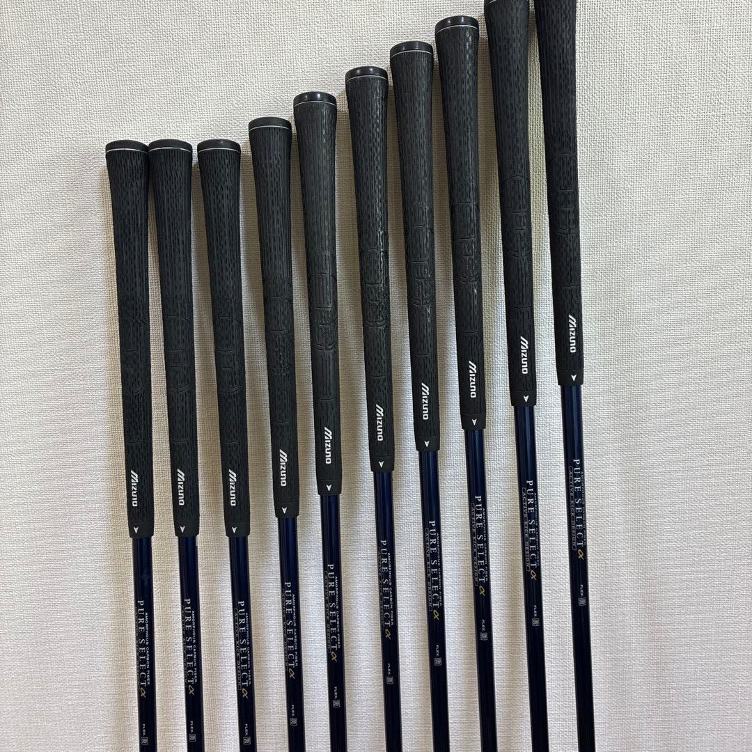 MIZUNO アイアンセット 10本 カーボンシャフト