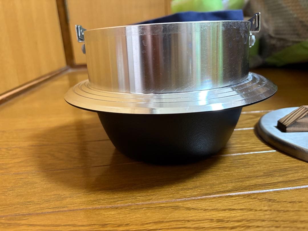 UNIFLAME クッカーセット 3合　収納袋入れ付