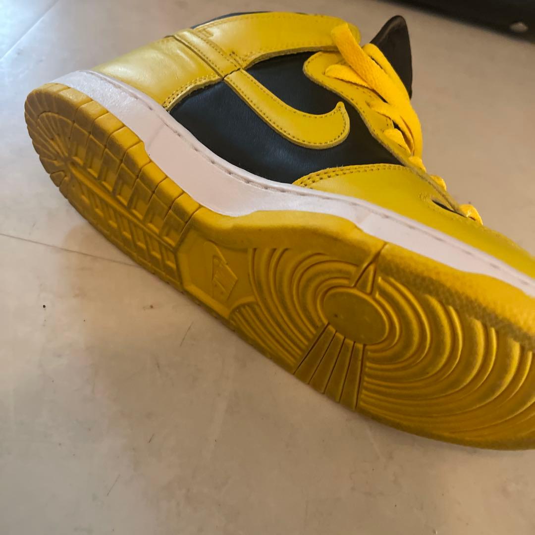Nike ハイカット スニーカー イエロー/ブラック